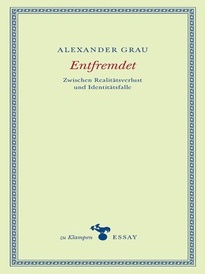 cover image of Entfremdet